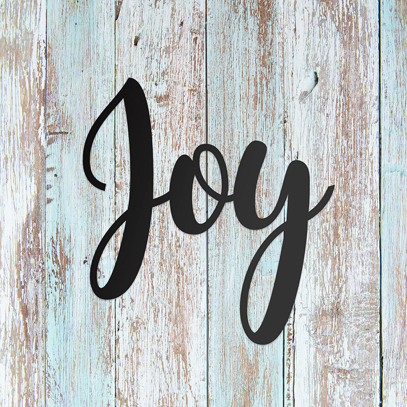 Joy sign - Metal Wall Art/Decor